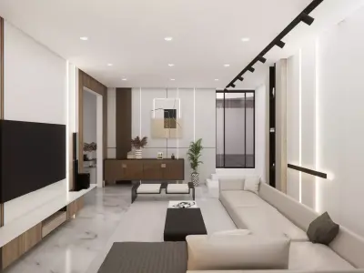 Living Room Interior 3D model