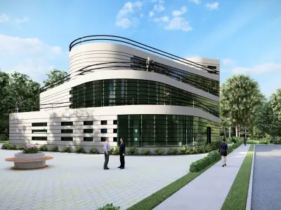 OFFICE BUILDING 3D model 428