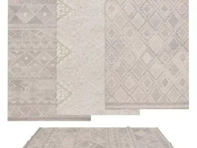 Rugs No 483 Low-poly 3D model