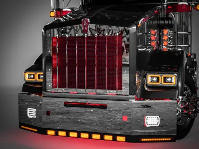 Kenworth T800 American Custom John-Design 3D model