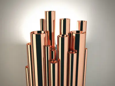 Luxurious minimalist wall lamp - Delightfull Brubeck 3D model