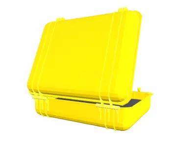 Tools Suitcase Low-poly 3D model