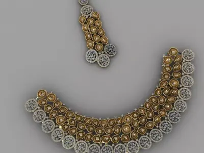 Necklace set  662 3D print model