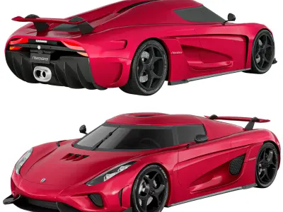Koenigsegg Regera 3D model