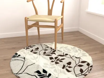 Rugs No 477 Low-poly 3D model
