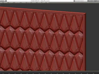 Headboard Premium 3d model Low-poly 3D model purchase