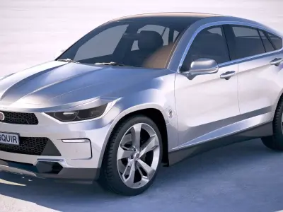 Generic SUV Coupe 2018 3D model