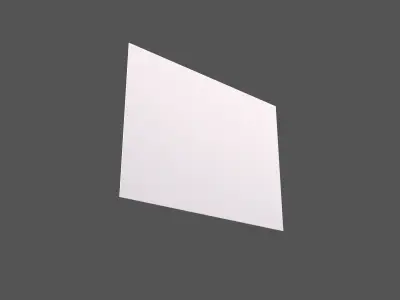 Envelope v1 001 Low-poly 3D model