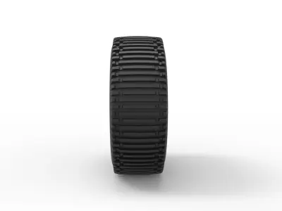 Offroad wheel 28 3D print model