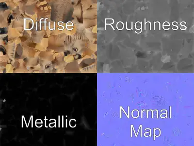 Playful Juvenile Elephant Model Pack Low-poly 3D model