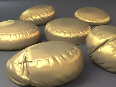 Bean Bag Chairs 2 3D model