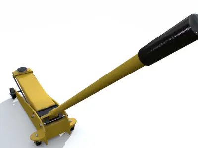 Car Jack Low-poly 3D model