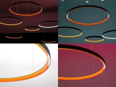 Ambient Rings 3D model