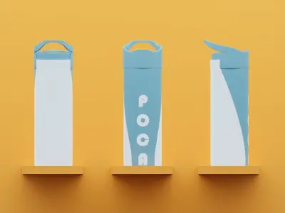 POCA-POCA DRINK BOTTLE Free 3D model