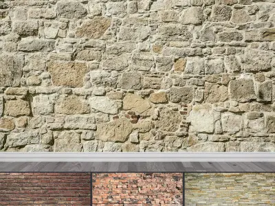 Photo Wallpaper No 1 Low-poly 3D model