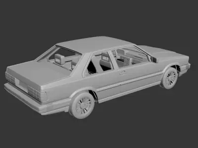 Volvo 780 3D print model