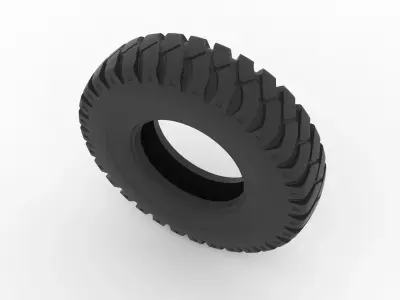 Truck Tyre 3D model by 3D-POLY-CRAFT-STUDIO