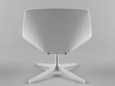 Fritz Hansen Space Chair 3D model