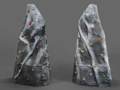 Playground Climbing Tower PBR 3D model
