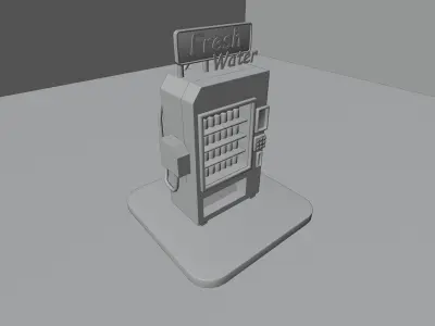 Vending machine  Free 3D model