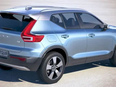 Volvo XC40 2018 3D model