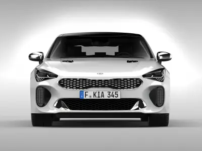 Kia Stinger GT 2018 3D model