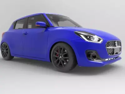 Suzuki Swift 2020 Interior 3D model