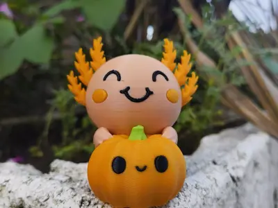 Halloween Special - Axolotl 3D print model