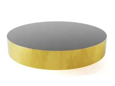 RH MOORE ROUND COFFEE TABLE 3D model