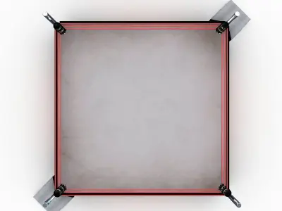 WWE Wrestling Ring 3D model