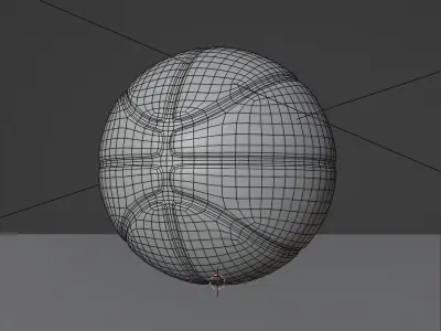 Basketball ball Free low-poly 3D model buy