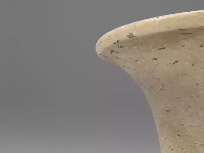 Rippy Bowl Low-poly 3D model