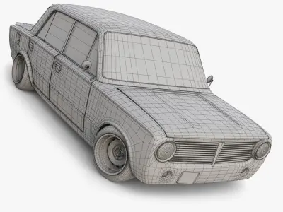 VAZ 2101 Rat 3D model