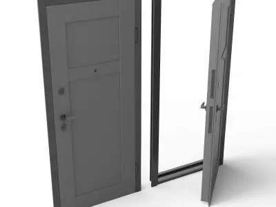 Laedrin Door 3D model