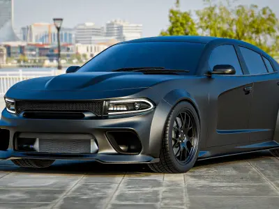 Dodge Charger Hellcat 3D model