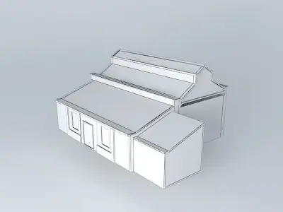 Eco Rail Track Engine Shed Dummy Old Steam Days Free 3D model