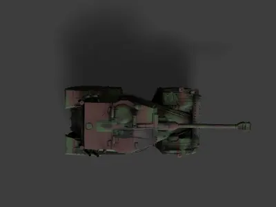 Panhard-AML-90 3D model