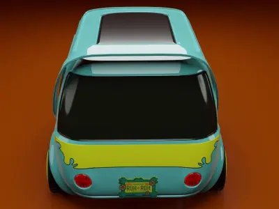 Mystery Machine 3D model 3D model