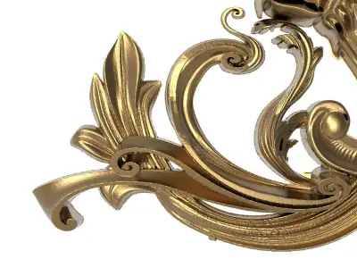  decorative pattern ready for 3D printing 3D model 114