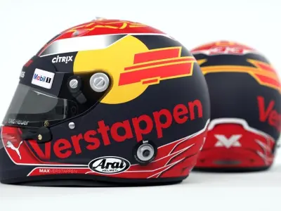 Arai GP-6 RC 2017 style Racing helmet 3D model