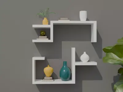 UrbanWave Wall decor 3D model