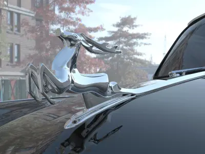 3D Model Gaz 21 Volga  3D model