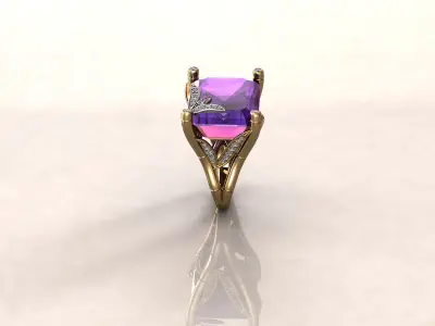 Ring Bamboo Carrera y Carrera 1 3D print model