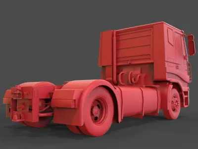 Iveco Stralis  3D print model