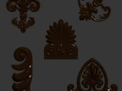 Trim Ornament 73 3D model