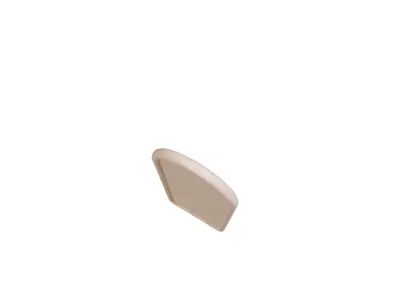 Barba modern full length mirror 3D model