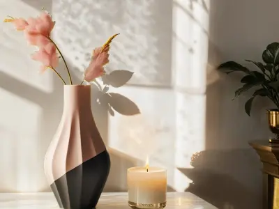 Ascoli Vase for Colourful Decor 3D print model