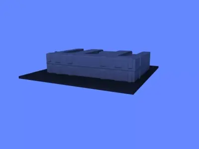 briefcase box 3D model