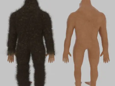 Big Foot - Sasquatch - Yeti 3D model