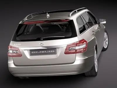 Mercedes E class Estate 3D model